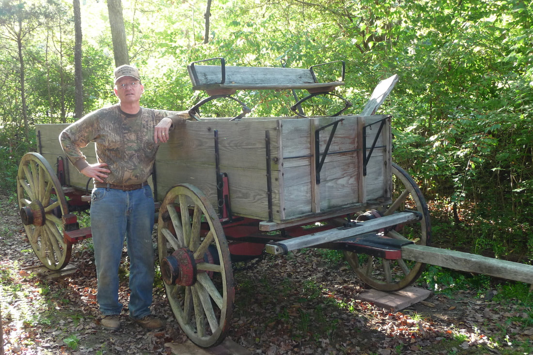 Jack at the wagon
